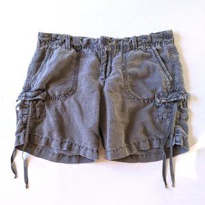 American Eagle Outfitters Linen Grey Shorts